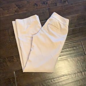 WHBM Tan Legacy Modern Bootcut Pants